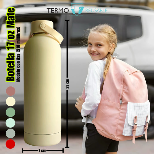 Botella Mate 17 oz con asa - Personalizar