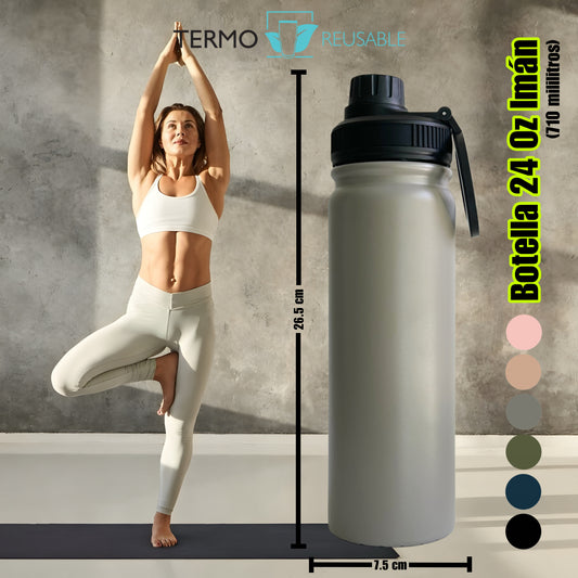 Botella 24 oz con imán - Personalizar